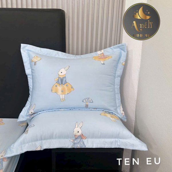 Vỏ Gối Ameli Ten Eu Cao Cấp – Mềm Mại, Họa Tiết Sắc Nét – Bán Sỉ Hưng Liên - Ảnh 2