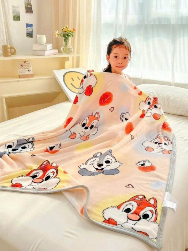 Mền Nhung - Chăn Tuyết Nhung Cho Bé – Mềm Mại, Họa Tiết Hoạt Hình Đáng Yêu - Ảnh 15