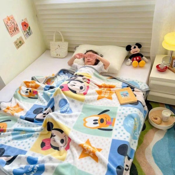 Mền Nhung - Chăn Tuyết Nhung Cho Bé – Mềm Mại, Họa Tiết Hoạt Hình Đáng Yêu - Ảnh 19