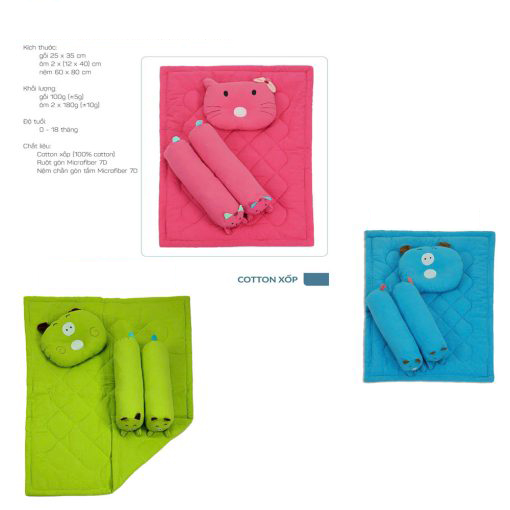 Bộ Gối Nệm 4 Chi Tiết Hình Thú Cho Bé – Hưng Liên - Ảnh 6
